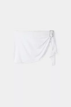 Tezenis Crystal Buckle Mini Pareo Skirt -Outlet Tops Store 1AC1615001 F