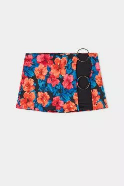 Tezenis Hawaiian Sunset Pareo Mini Skirt