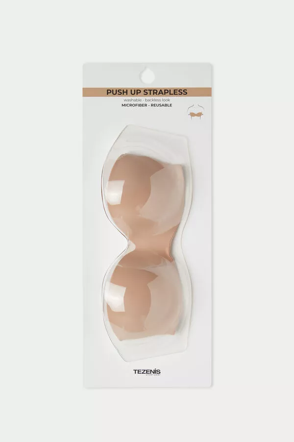 Tezenis Super Padded Hold-Up Bandeau Bra With Silicone Back 5 Tezenis Super Padded Hold-Up Bandeau Bra With Silicone Back - Image 5