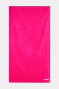 Tezenis Solid-Colored Terry Cloth Beach Towel