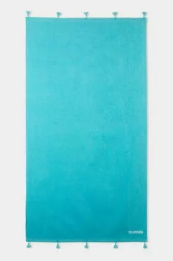 Tezenis Terry Cloth Beach Towel With Tassels