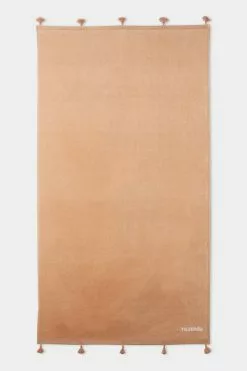 Tezenis Terry Cloth Beach Towel With Tassels