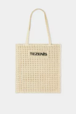 Tezenis Straw Paper Beach Bag