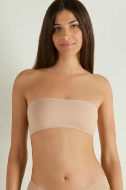 Tezenis Sydney Bandeau Top Bra In Microfiber