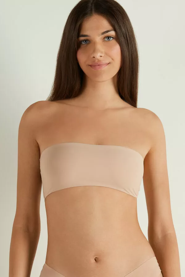 Tezenis Sydney Bandeau Top Bra In Microfiber 1 Tezenis Sydney Bandeau Top Bra In Microfiber