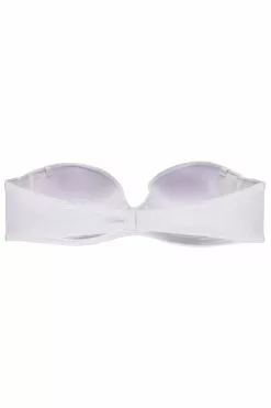 Tezenis New York Padded Bandeau Bra In Microfiber -Outlet Tops Store 1FP01A 001 B