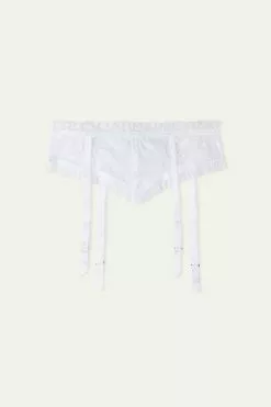 Tezenis Marry Me Lace Garter Belt -Outlet Tops Store 1LR1551001 F