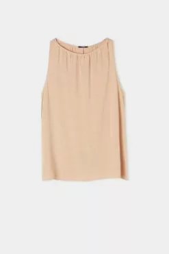 Tezenis Brushed Fabric Tank Top -Outlet Tops Store 1MC1118557V F
