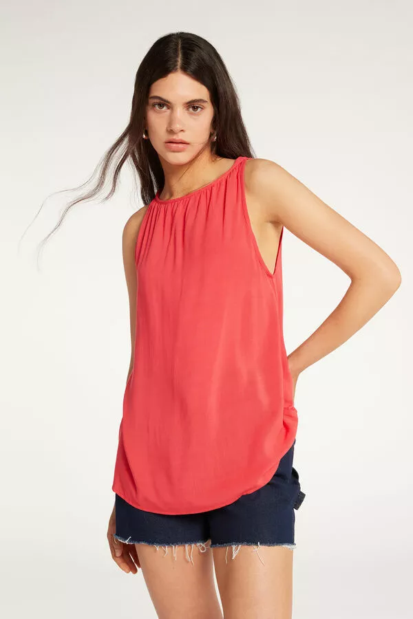 Tezenis Brushed Fabric Tank Top 3 Tezenis Brushed Fabric Tank Top - Image 3
