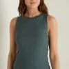 Tezenis Ribbed Wide Strap Tank Top
