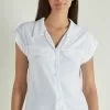 Tezenis Dropped Shoulder Cloth Shirt With Buttons
