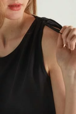 Tezenis Brushed Cloth Tank Top With Straps -Outlet Tops Store 1MC1287019 DT1W