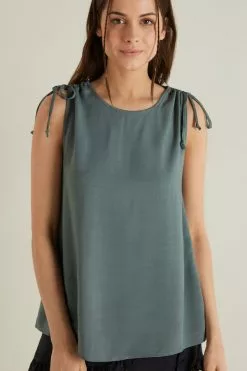 Tezenis Brushed Cloth Tank Top With Straps