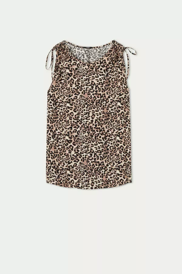 Tezenis Brushed Cloth Tank Top With Straps 5 Tezenis Brushed Cloth Tank Top With Straps - Image 5