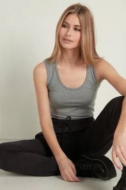 Tezenis Thermal Modal Camisole -Outlet Tops Store 1MC12A wear 587T M