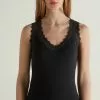 Tezenis Lace Wide Strap V-Neck Viscose Camisole