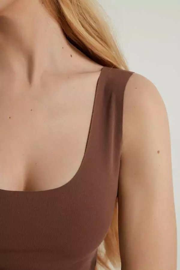 Tezenis Raw-Cut Cotton Camisole 4 Tezenis Raw-Cut Cotton Camisole - Image 4