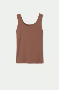 Tezenis Raw-Cut Cotton Camisole 9 Tezenis Raw-Cut Cotton Camisole -Outlet Tops Store 1MC732633V F