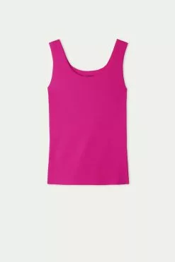 Tezenis Raw-Cut Cotton Camisole 9 Tezenis Raw-Cut Cotton Camisole -Outlet Tops Store 1MC732803V F