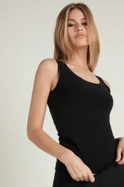 Tezenis Raw-Cut Cotton Camisole