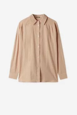 Tezenis Long-Sleeved Cotton Canvas Shirt 9 Tezenis Long-Sleeved Cotton Canvas Shirt -Outlet Tops Store 1ML1291557V F