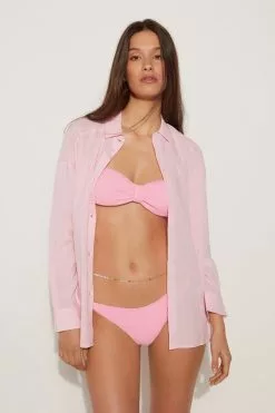 Tezenis Long-Sleeved Cotton Canvas Shirt -Outlet Tops Store 1ML1291559V M