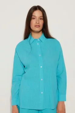 Tezenis Long-Sleeved Cotton Canvas Shirt