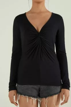 Tezenis Long Sleeve Top With Knot