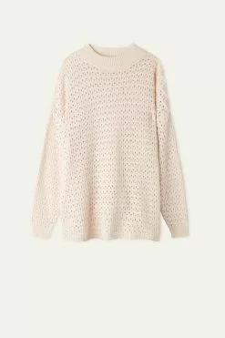 Tezenis Perforated Fully-Fashioned Long Cotton Top 9 Tezenis Perforated Fully-Fashioned Long Cotton Top -Outlet Tops Store 1ML1352315V F