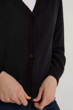 Tezenis Long-Sleeve Button-Down Cardigan -Outlet Tops Store 1ML1355019 DT1W