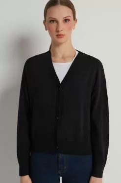 Tezenis Long-Sleeve Button-Down Cardigan