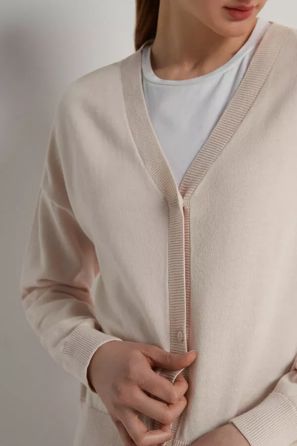 Tezenis Long-Sleeve Button-Down Cardigan 4 Tezenis Long-Sleeve Button-Down Cardigan - Image 4