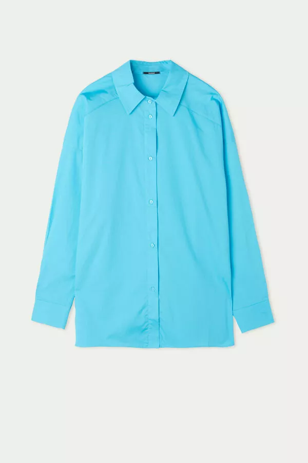 Tezenis Long Cotton Cloth Shirt 5 Tezenis Long Cotton Cloth Shirt - Image 5