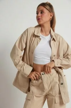 Tezenis Buttoned Denim Jacket -Outlet Tops Store 1ML1577320V M