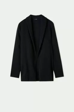 Tezenis Solid Color Open Front Blazer/Jacket -Outlet Tops Store 1ML1589019 F