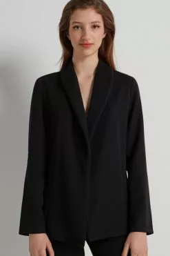 Tezenis Solid Color Open Front Blazer/Jacket