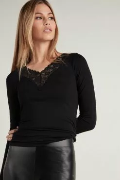 Tezenis V-Neck Viscose Shirt