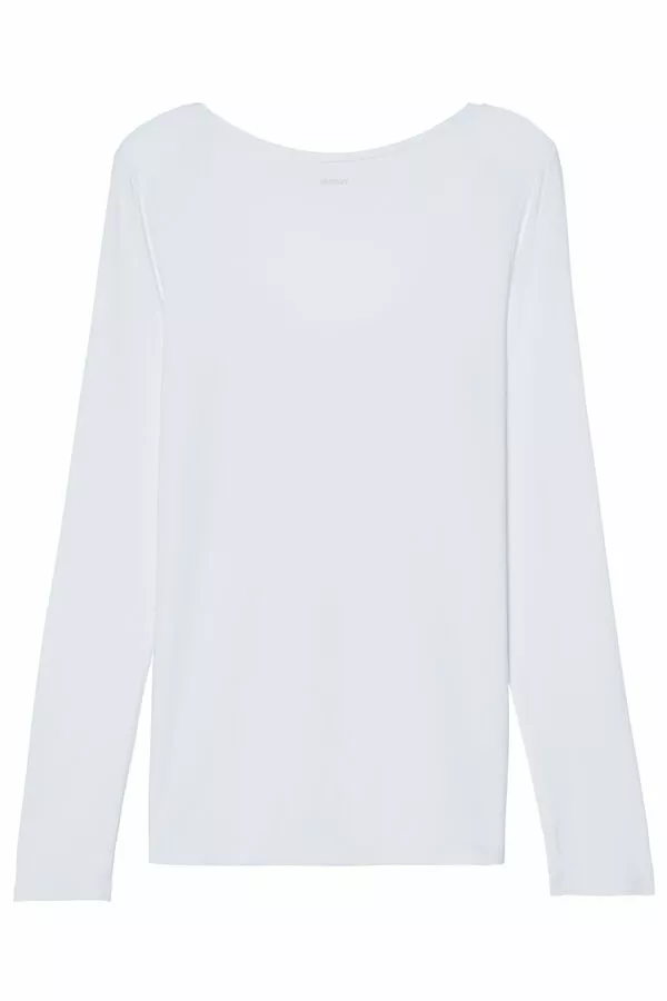 Tezenis Long-Sleeve Scoop-Neck Viscose Top 6 Tezenis Long-Sleeve Scoop-Neck Viscose Top - Image 6