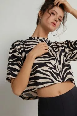 Tezenis Short Half-Sleeve Drop-Shoulder Cotton T-Shirt -Outlet Tops Store 1MM1022306V M