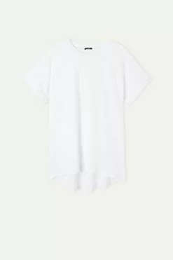 Tezenis Turned-Up Kimono Sleeve Cotton T-Shirt -Outlet Tops Store 1MM1193001 F