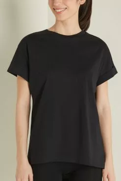 Tezenis Turned-Up Kimono Sleeve Cotton T-Shirt