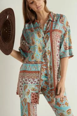 Tezenis Half-sleeve Cloth Shirt -Outlet Tops Store 1MM1270842U M