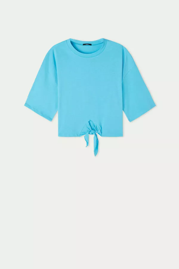 Tezenis Boxy T-shirt With Knot 5 Tezenis Boxy T-shirt With Knot - Image 5