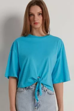 Tezenis Boxy T-shirt With Knot