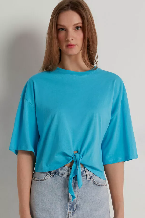 Tezenis Boxy T-shirt With Knot 1 Tezenis Boxy T-shirt With Knot