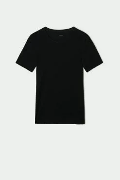 Tezenis Crew-Neck Stretch-Cotton T-Shirt -Outlet Tops Store 1MM15B 019 F