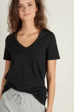 Tezenis Basic Cotton V-neck T-shirt