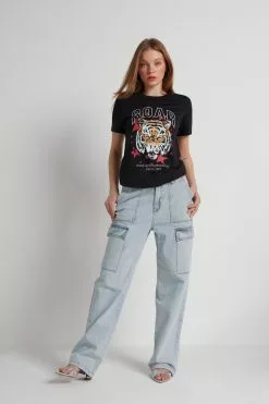 Tezenis Cotton Printed T-shirt -Outlet Tops Store 1MM199T555V M