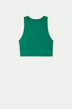 Tezenis Sleeveless Microfiber Crop Top 9 Tezenis Sleeveless Microfiber Crop Top -Outlet Tops Store 1MT1011A312V F