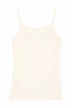 Tezenis Round-Neck Stretch Cotton Tank Top -Outlet Tops Store 1MT15A 3106 B